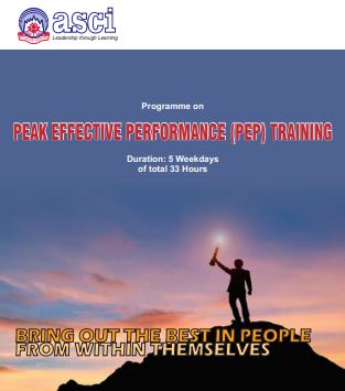 Peak Effective Performance(PEP) Training