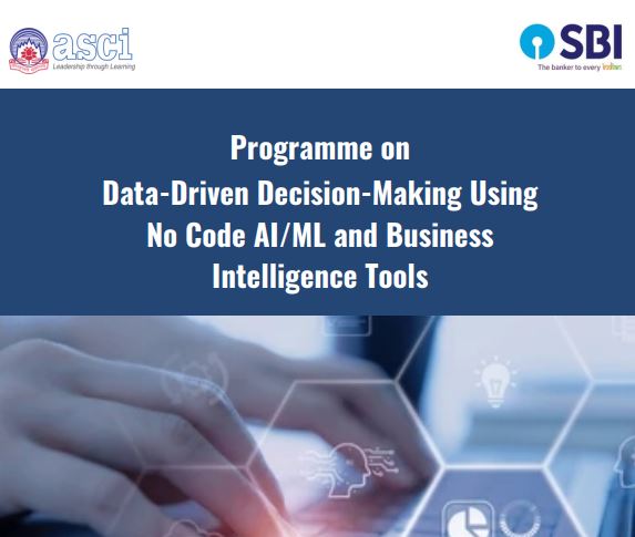 Data-Driven Decision-Making Using
No Code AI/ML and Business
Intelligence Tools