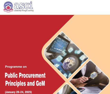 Public Procurement
Principles and GeM