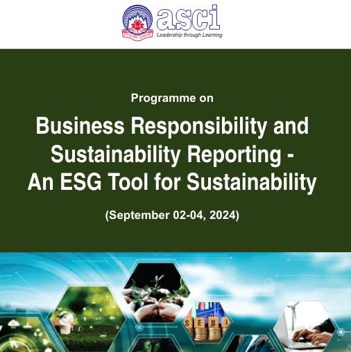 Business Responsibility and Sustainability Reporting - An ESG Tool for Sustainability