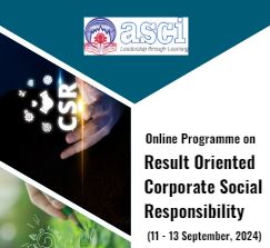Result Oriented Corporate Social Responsibility