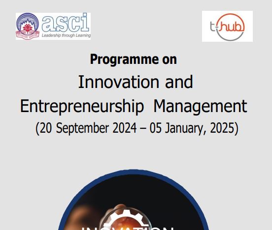 Innovation and
Entrepreneurship Management