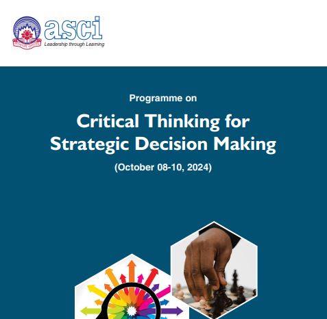 Critical Thinking for Strategic Decision Making