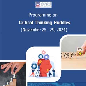 Programme on Critical Thinking Huddles