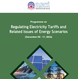 Regulating Electricity Tariffs and
Related Issues of Energy Scenarios