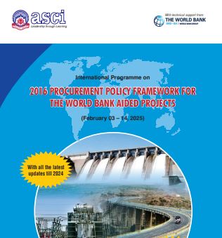 2016 Procurement Policy Framework for The World Bank Aided Projects 